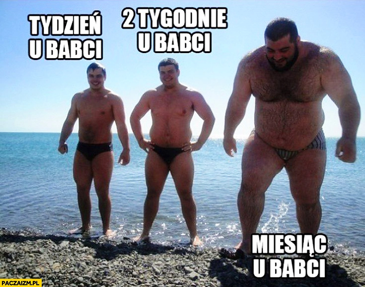 Tydzień u babci 2 tygodnie u babci miesiąc u babci