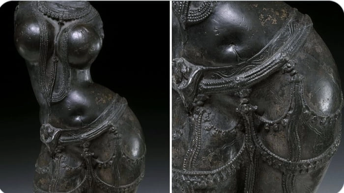 
    9th century Female torso.