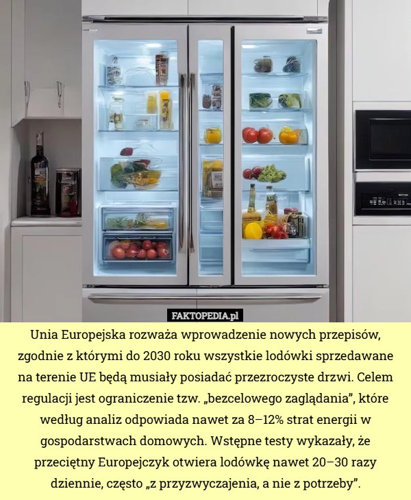 
    Unia Europejska rozważa wprowadzenie nowych przepisów, zgodnie z którymi...