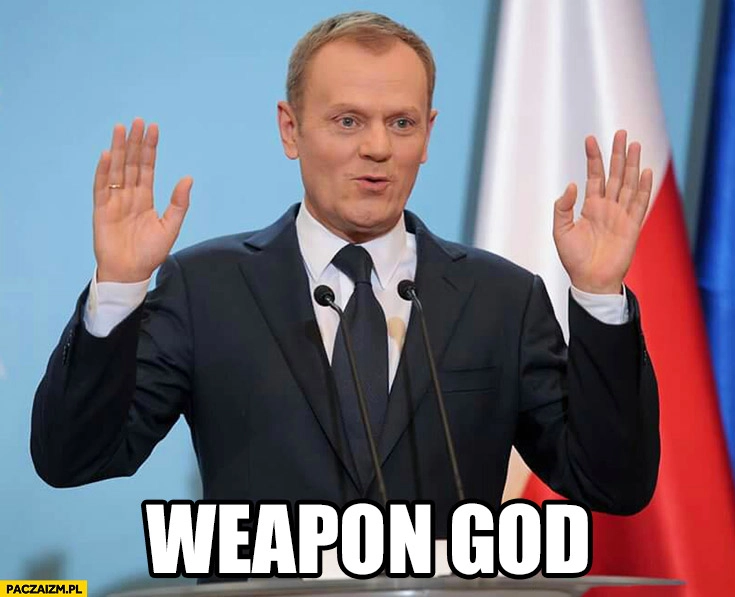 
    Weapon God broń Boże Angielski z Tuskiem