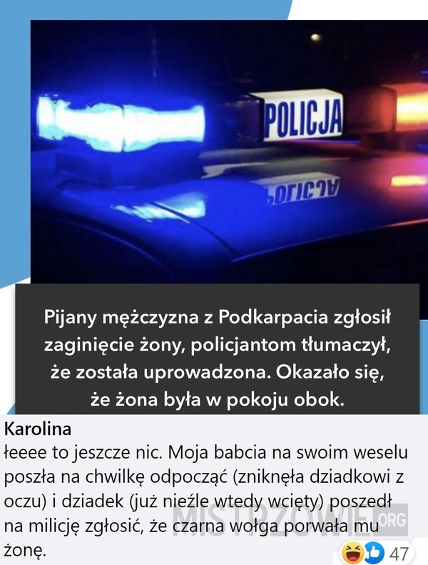 
    Zaginięcie