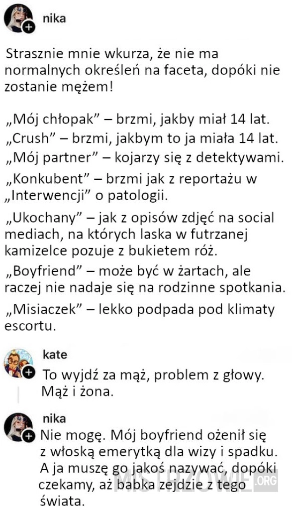 
    Określenia