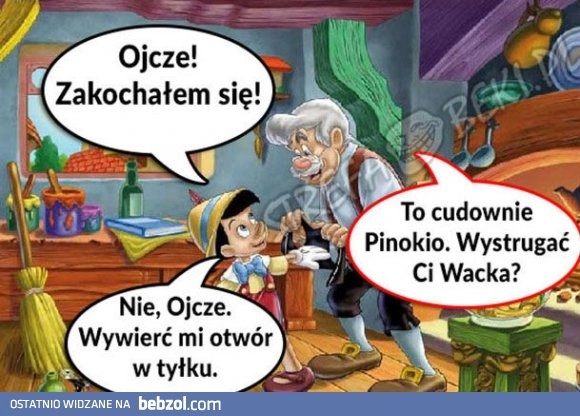 
    Zakochany Pinokio 