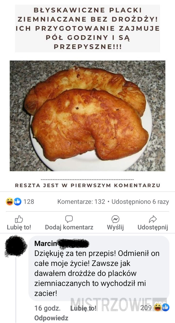 
    Placki ziemniaczane