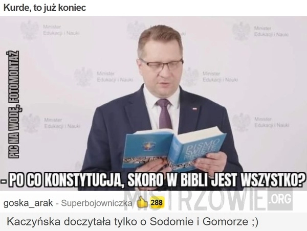 
    Kurde, to już koniec