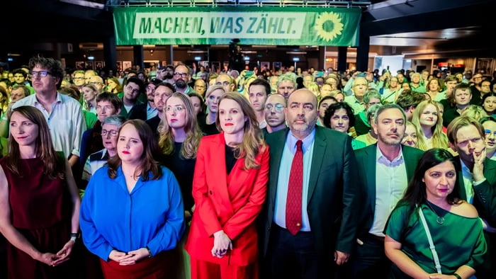 
    German green party lost almost half their voters in the EU elections - Look at their faces!