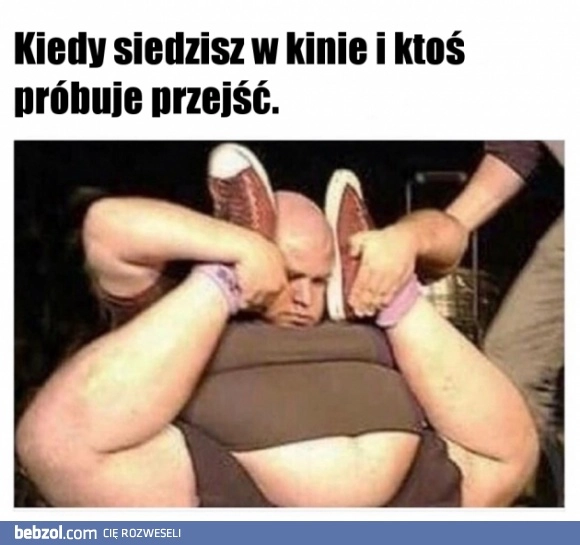 
    Kiedy siedzisz w kinie