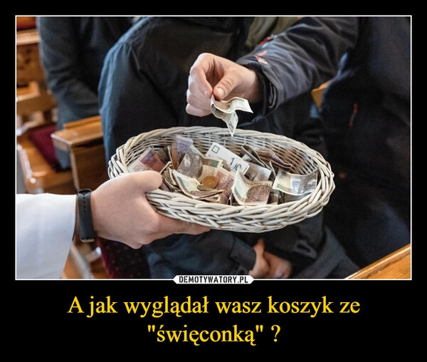 
    A jak wyglądał wasz koszyk ze "święconką" ?