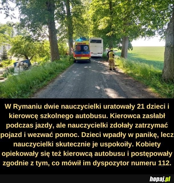 
    I takie zachowanie należy pochwalić!