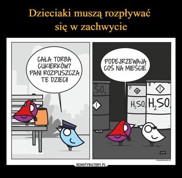 
    Dzieciaki muszą rozpływać 
się w zachwycie