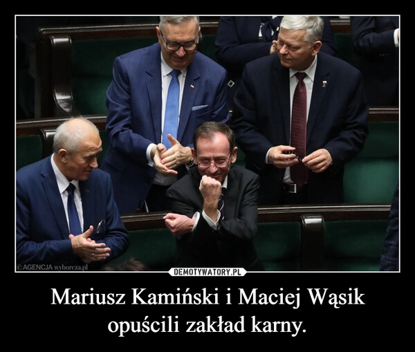 
    Mariusz Kamiński i Maciej Wąsik opuścili zakład karny.