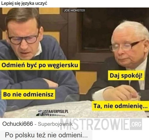 
    Lepiej się języka uczyć