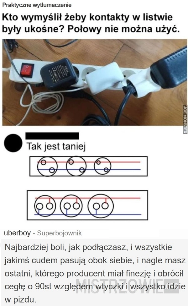 
    Praktyczne wytłumaczenie