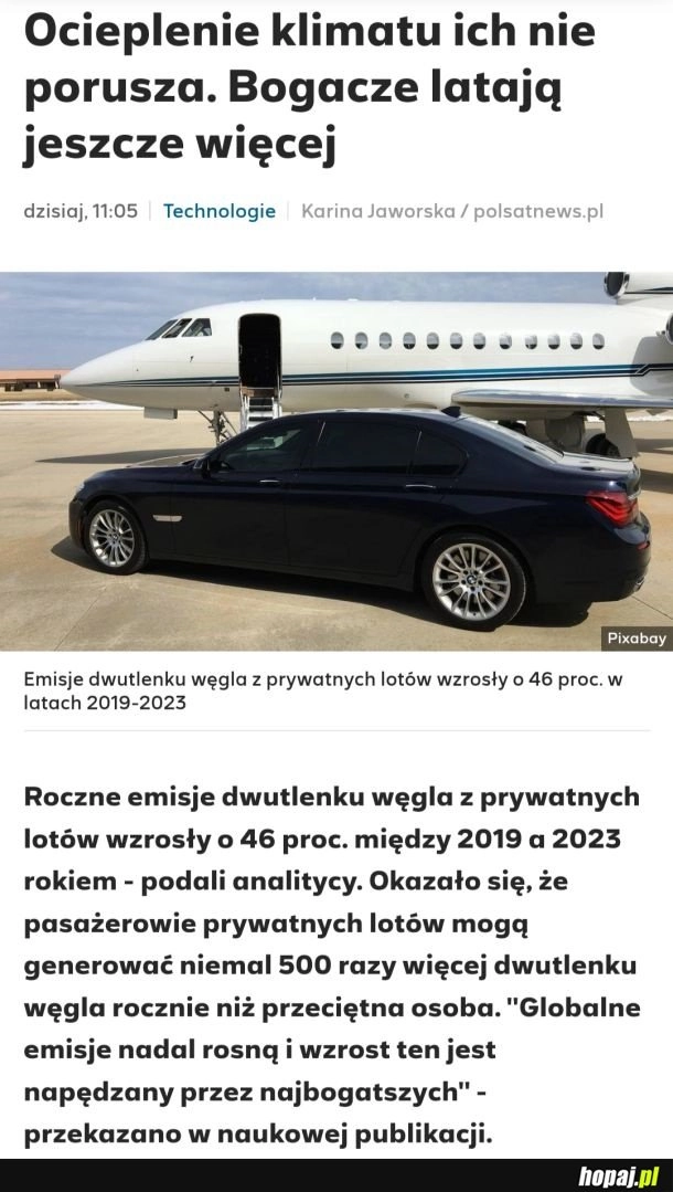 
    Ooo czyli to nie moja Yaris 1.0 zniszczyła świat?