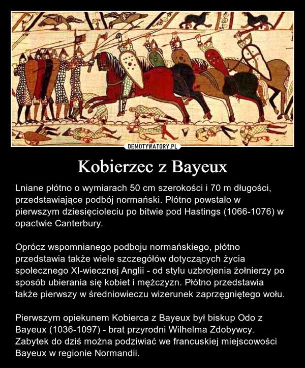 
    Kobierzec z Bayeux