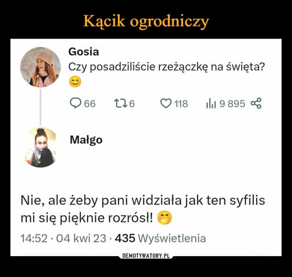 
    Kącik ogrodniczy