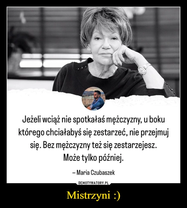 
    Mistrzyni :) 