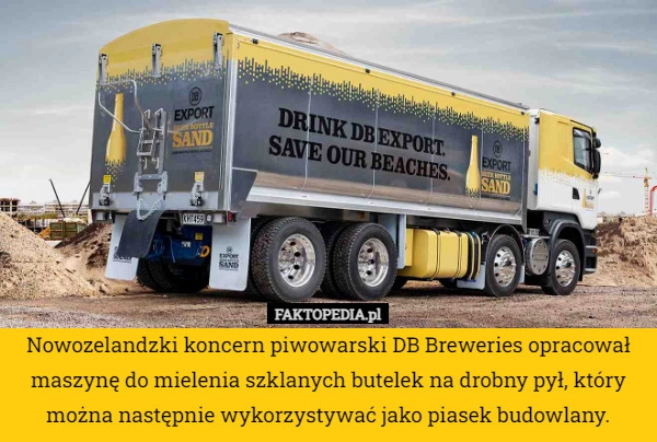 
    Nowozelandzki koncern piwowarski DB Breweries opracował maszynę do mielenia