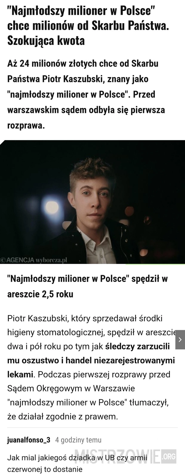 
    Odszkodowanie