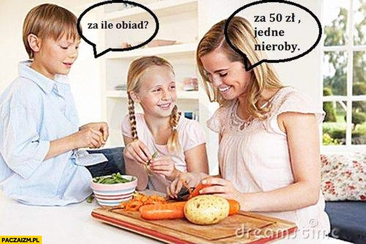 
    Za ile obiad za 50zł nieroby