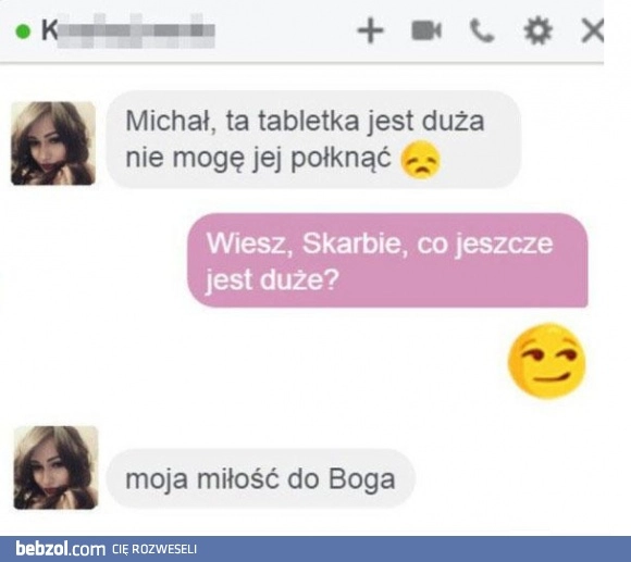 Duża tabletka