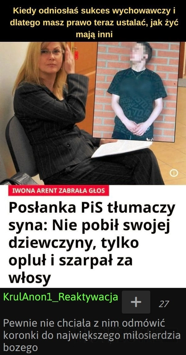 
    Posłanka