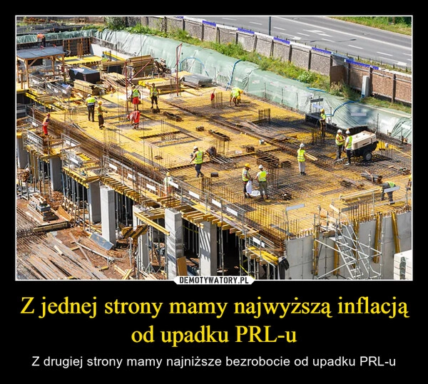 
    Z jednej strony mamy najwyższą inflacją od upadku PRL-u