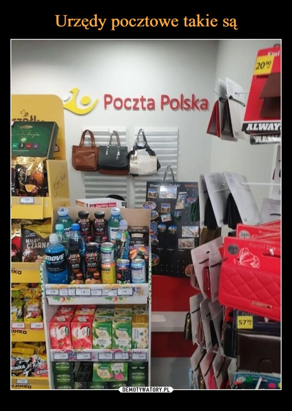 
    Urzędy pocztowe takie są