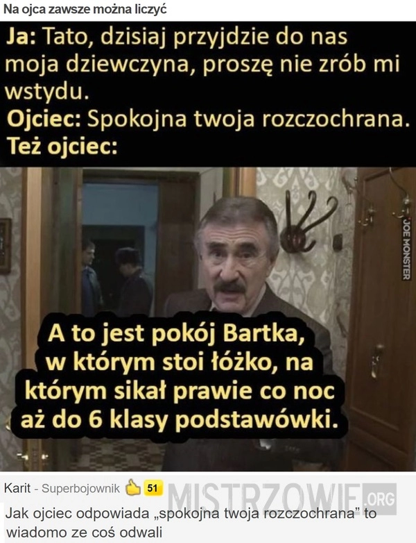 
    Na ojca zawsze można liczyć