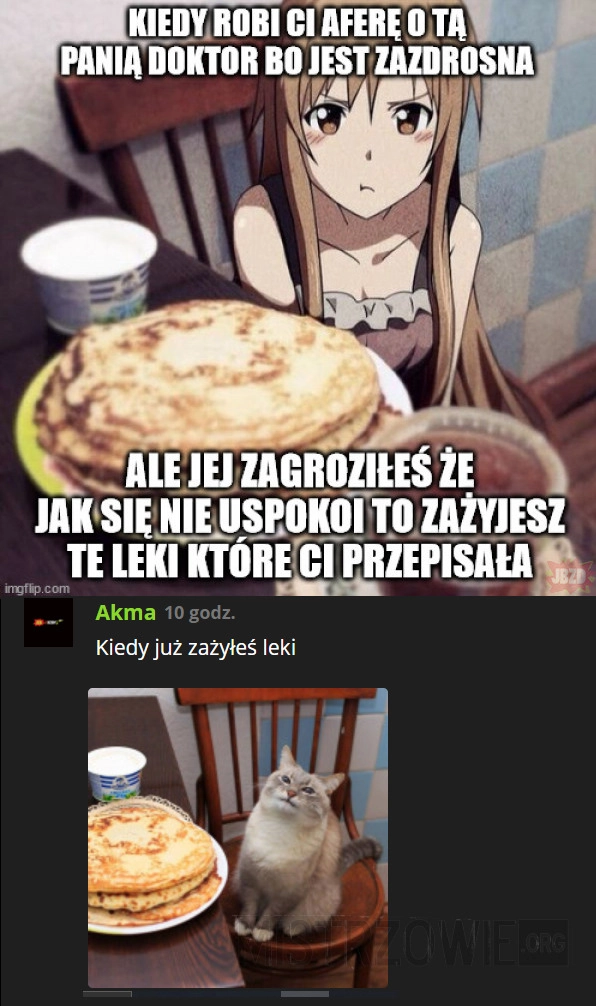 
    Biedny kotek