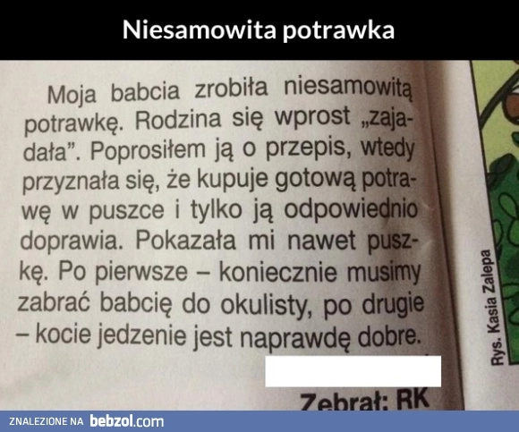 Niesamowita potrawka