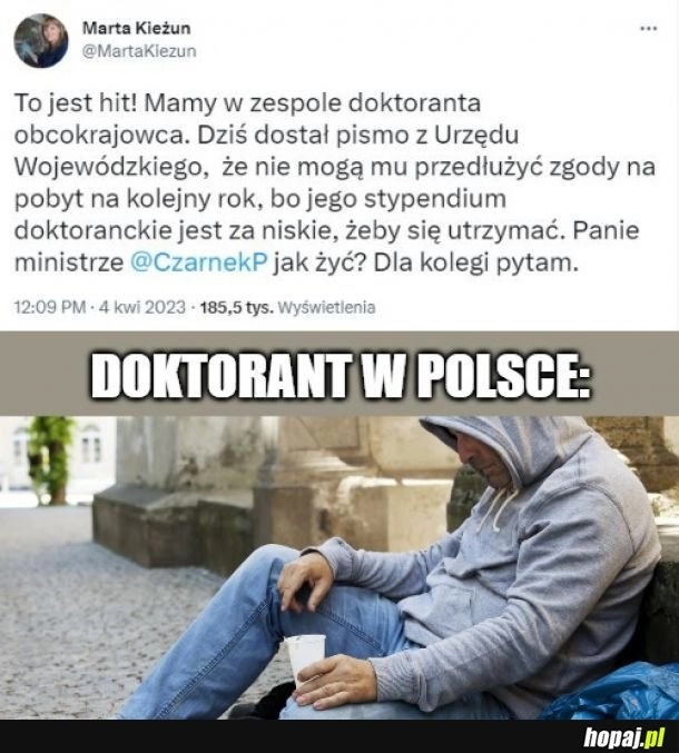 
    Stypendium doktoranckie