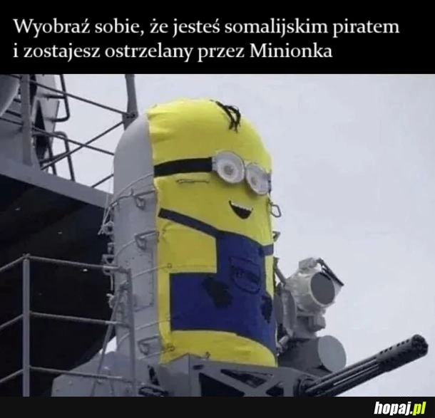 
    Minionek na pierwszej linii ognia