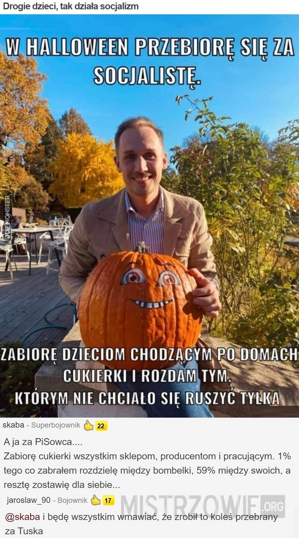 
    
			Drogie dzieci, tak działa socjalizm					