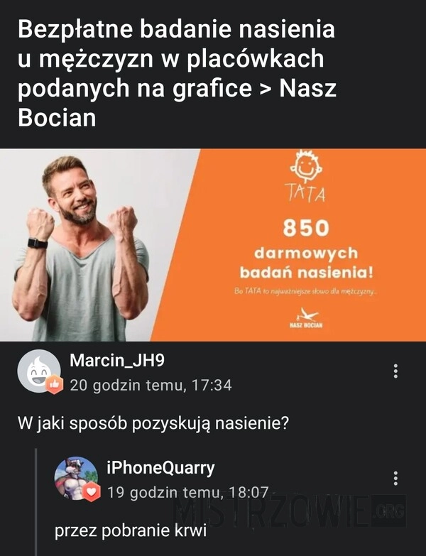 
    Bezpłatne badanie nasienia