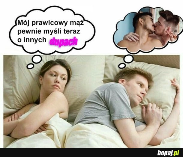 
    Ciekawe o czy myśli