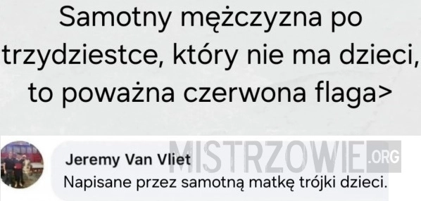 
    Samotny mężczyzna