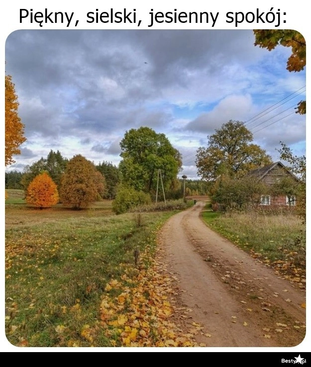 
    Wyjątkowy, jesienny klimat 