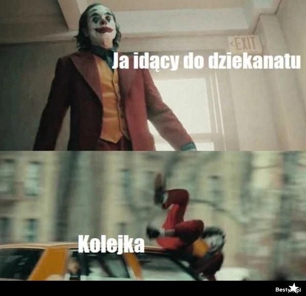 
    Kolejka do dziekanatu 