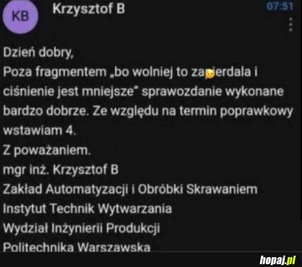 
    Sprawozdanie na zaliczenie