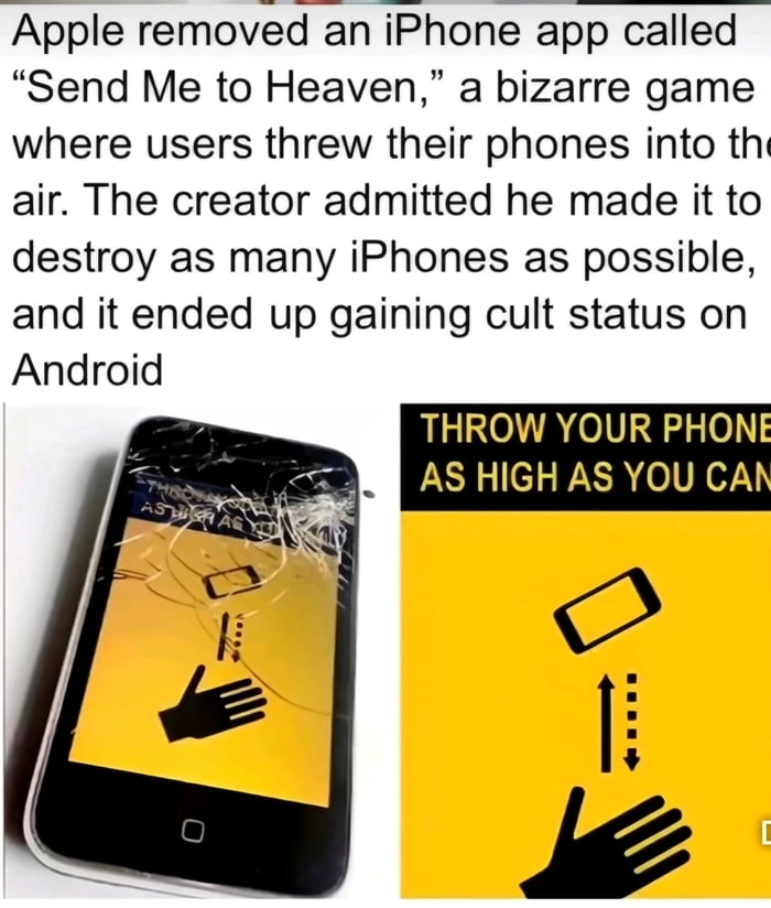 
    Someone had a good chuckle at this when he released the app