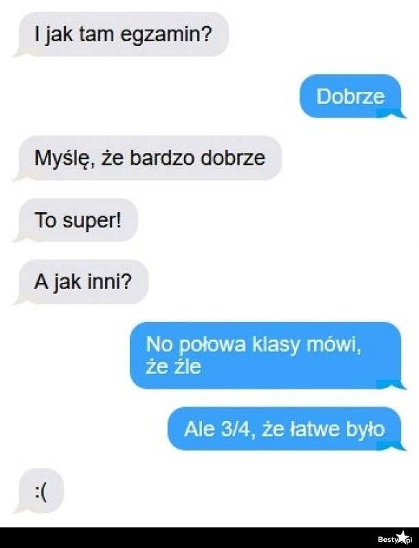 
    Egzamin z matematyki 