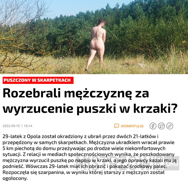 
    Terroryzm klimatyczny w Polsce