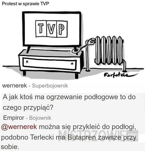 
    Protest w sprawie TVP