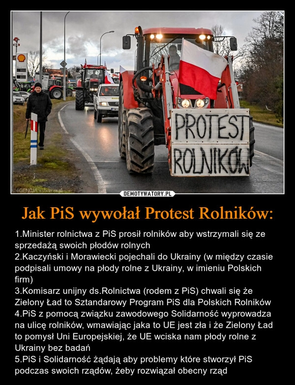 
    Jak PiS wywołał Protest Rolników: