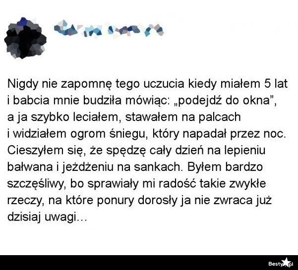 
    Wspomnienia z dzieciństwa 