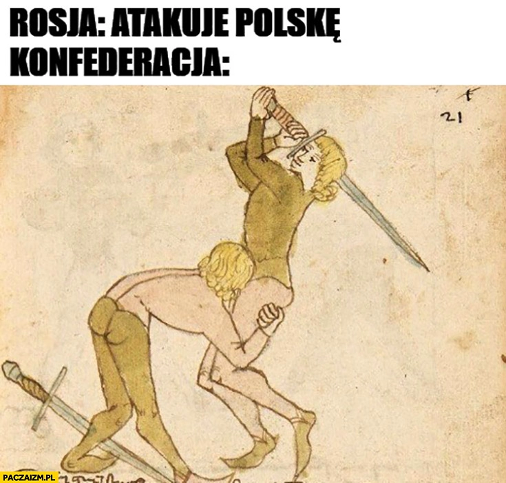 
    Rosja atakuje Polskę konfederacja robi rosji laskę