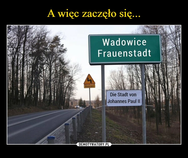 
    A więc zaczęło się...