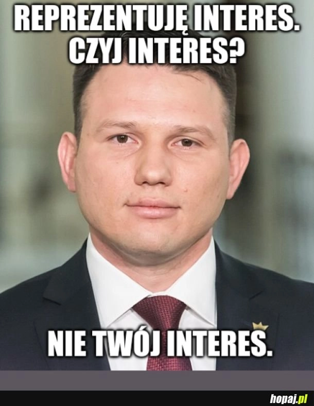 
    Interes w polityce 