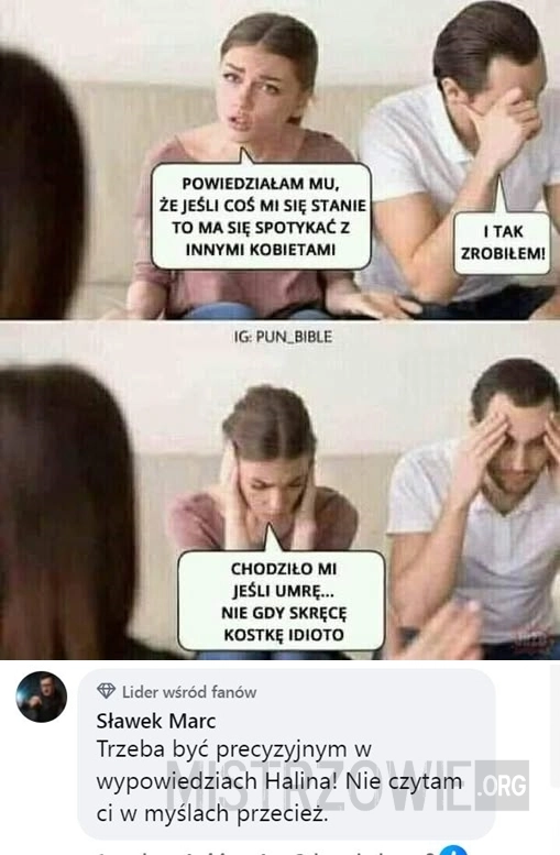 
    Ewidentnie wina kobiety